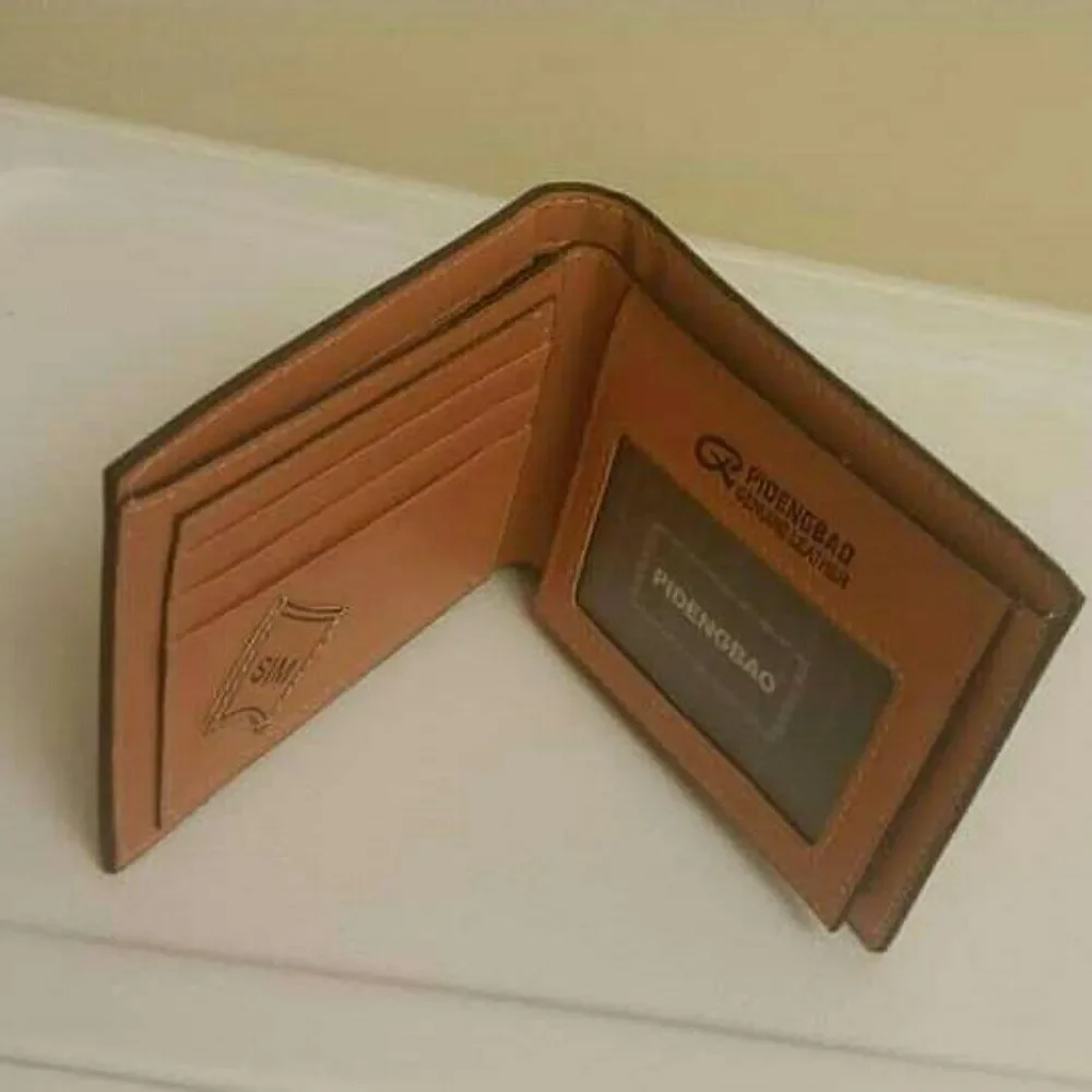 HP New men's PIDENGBAO Leather wallet